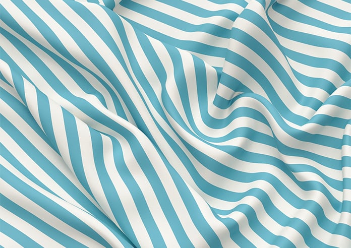 The British Stripe Co. Catherine, Notting Hill No.4 - Roman Blind - Image 4